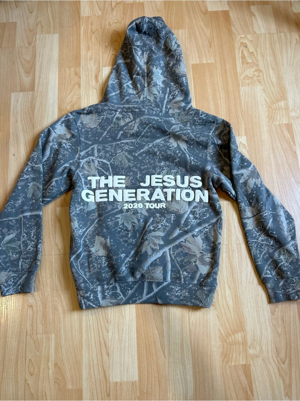 Forrest Frank Small Camo "Child of God" Pullover Hoodie Heavyweight